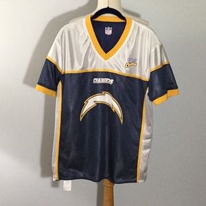 NFL San Diego Chargers Reversible Flag Jersey, sz L